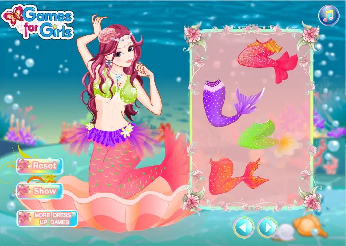 Lovely Ocean Mermaid