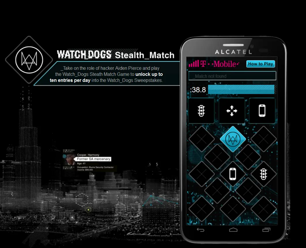 Watch_Dogs Stealth_Match