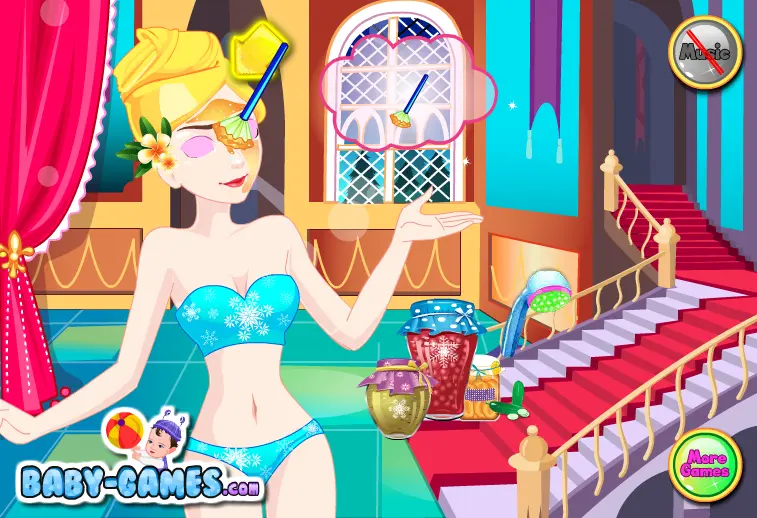 Elsa Royal Ball Makeover