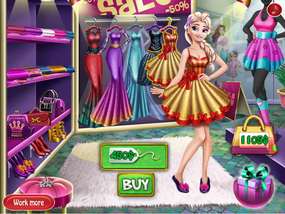 Ice Queen Realife Shopping
