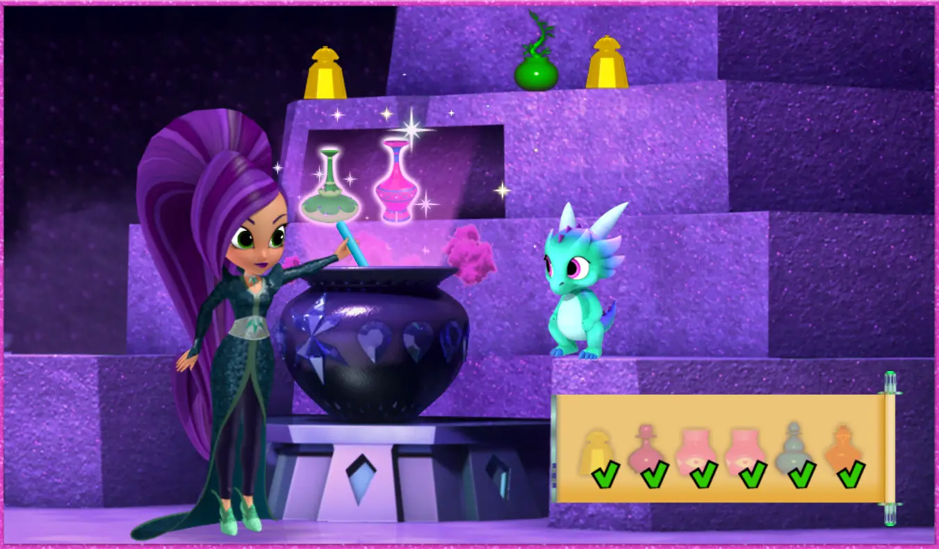 Zeta's Potion Power