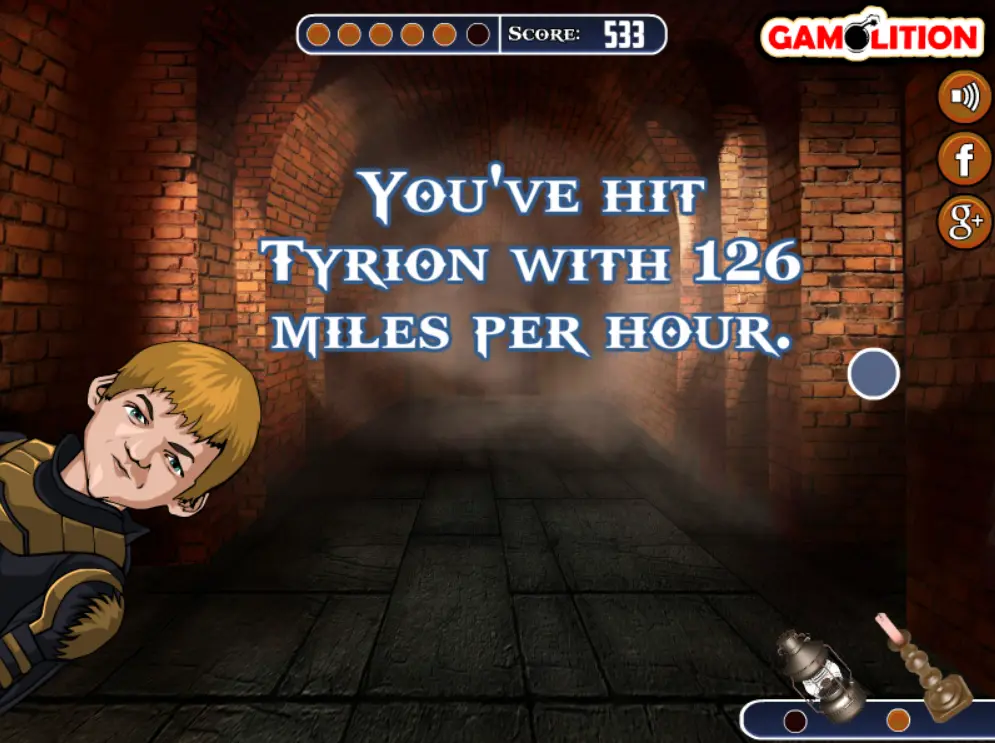 Slapathon - Joffrey vs. Tyrion