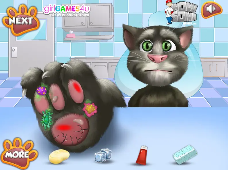Talking Tom Foot Doctor