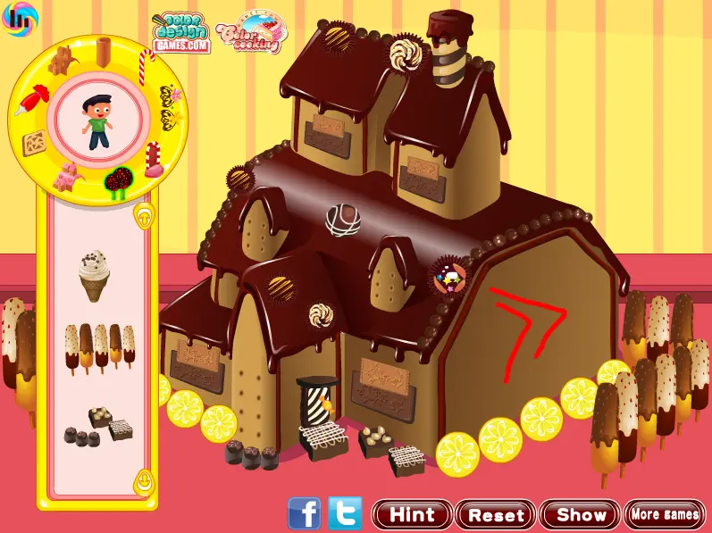 Candy Mansion Decoration