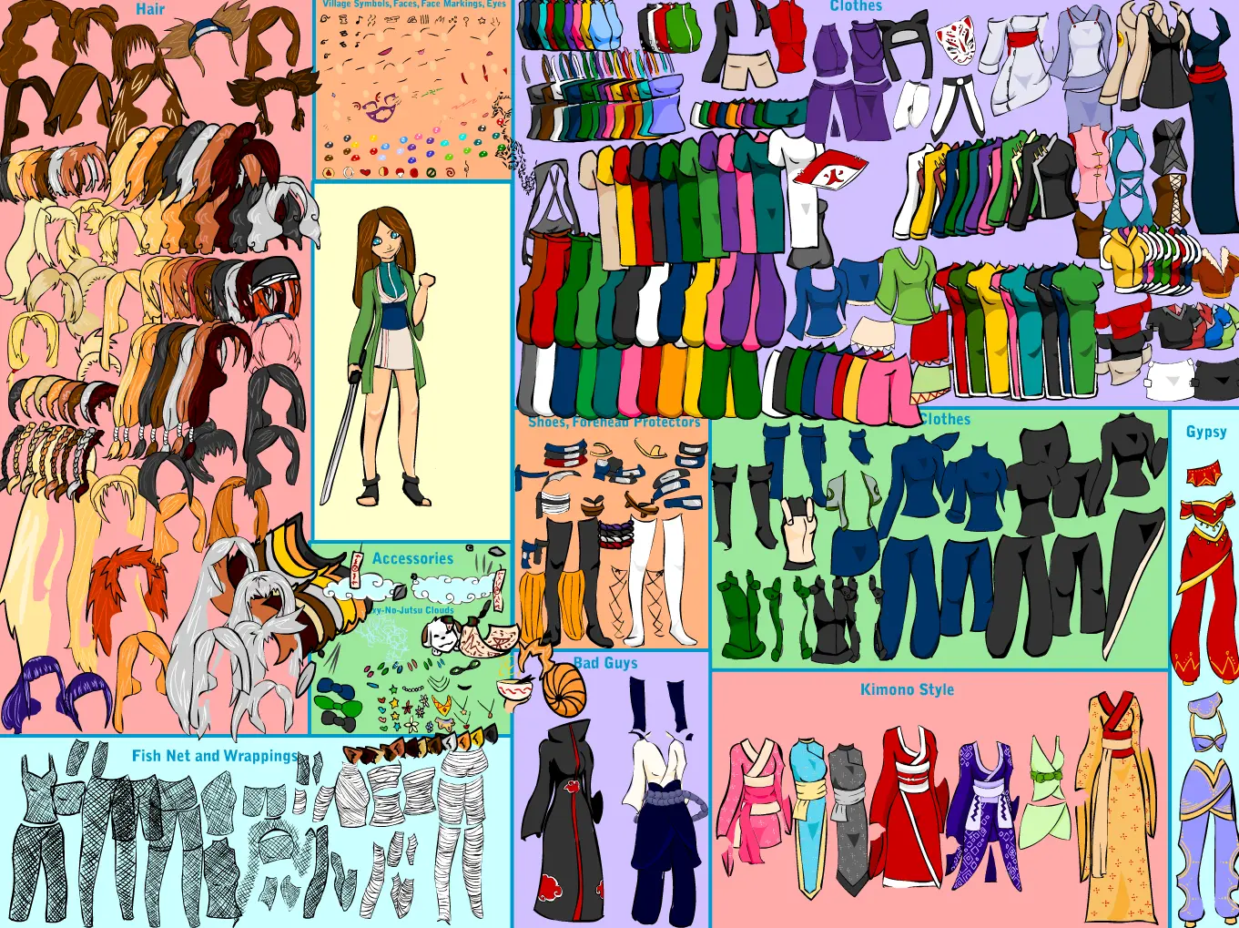 Super-Mega Naruto Dress Up