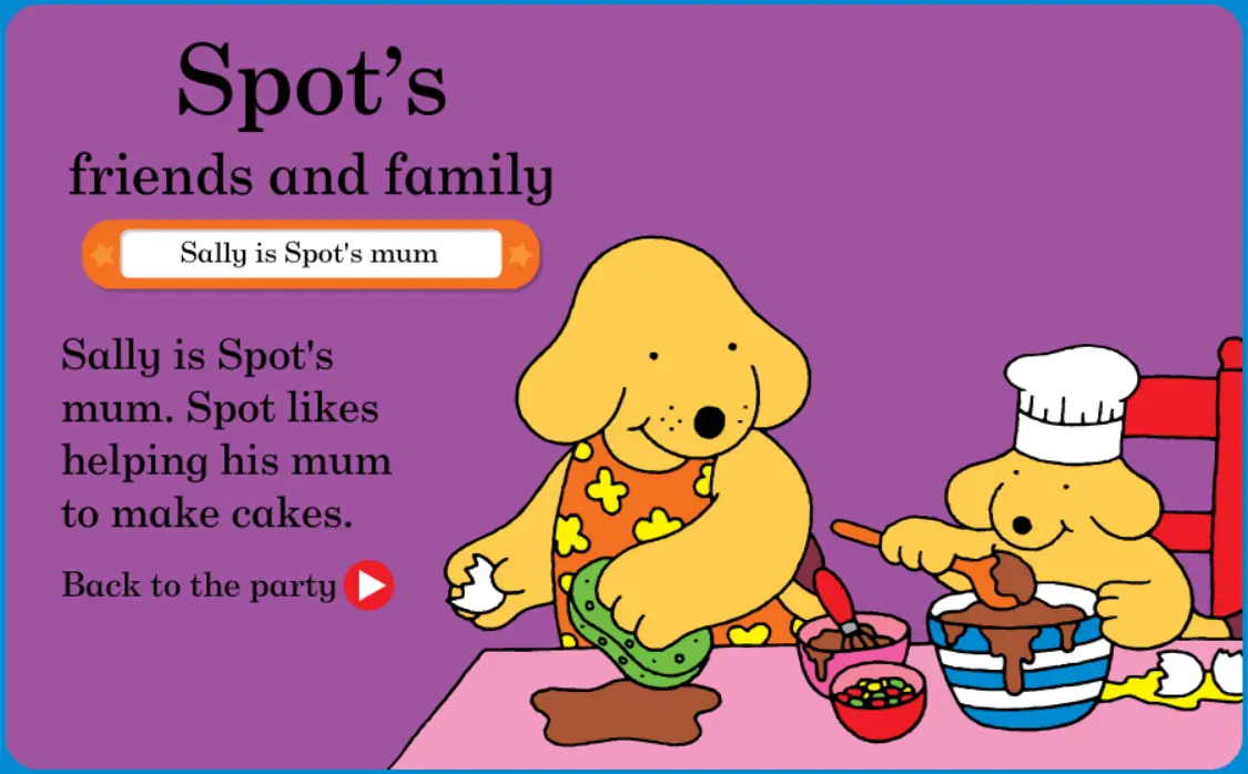 Spot's Friends and Family