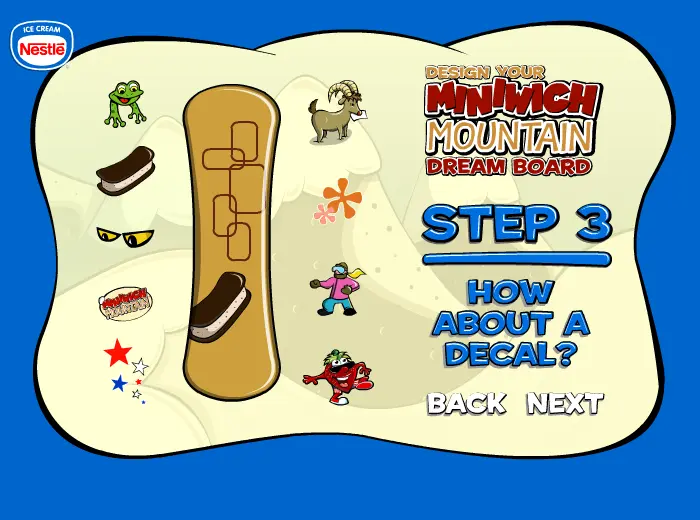 Design your Miniwich Mountain Dream Board