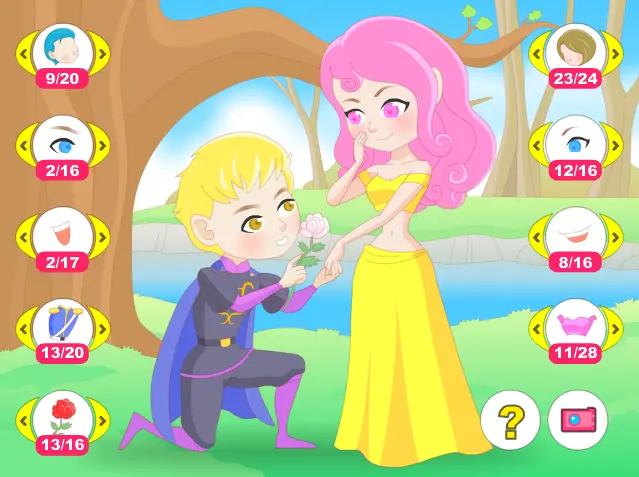 Prince And Princess Dress Up