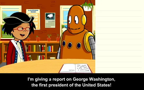George Washington: with Annie & Moby