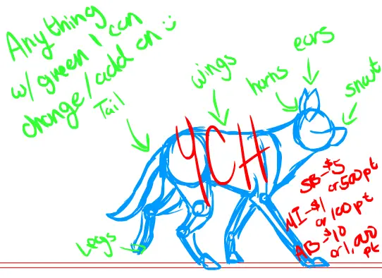 YCH Walking Dog