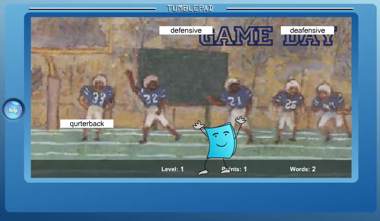 Game Day - Word Catch