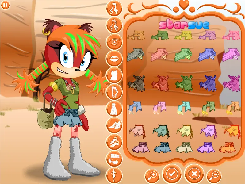 Sonic Boom: Sticks The Badger Dress Up