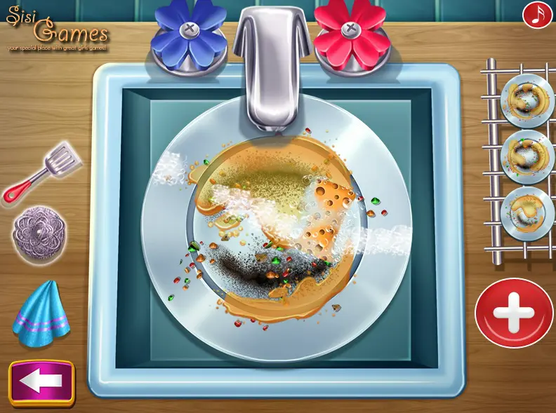 Elsa Dish Washing Realife