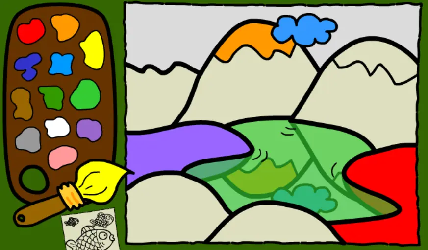 Moving Images Coloring
