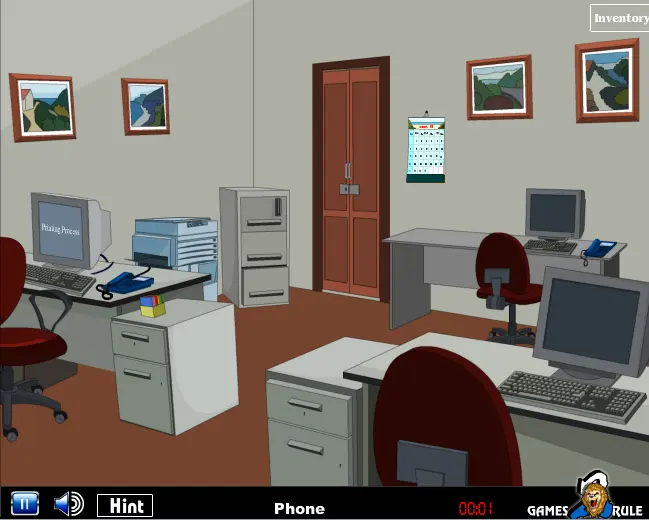 Room Escape: Office Cabin