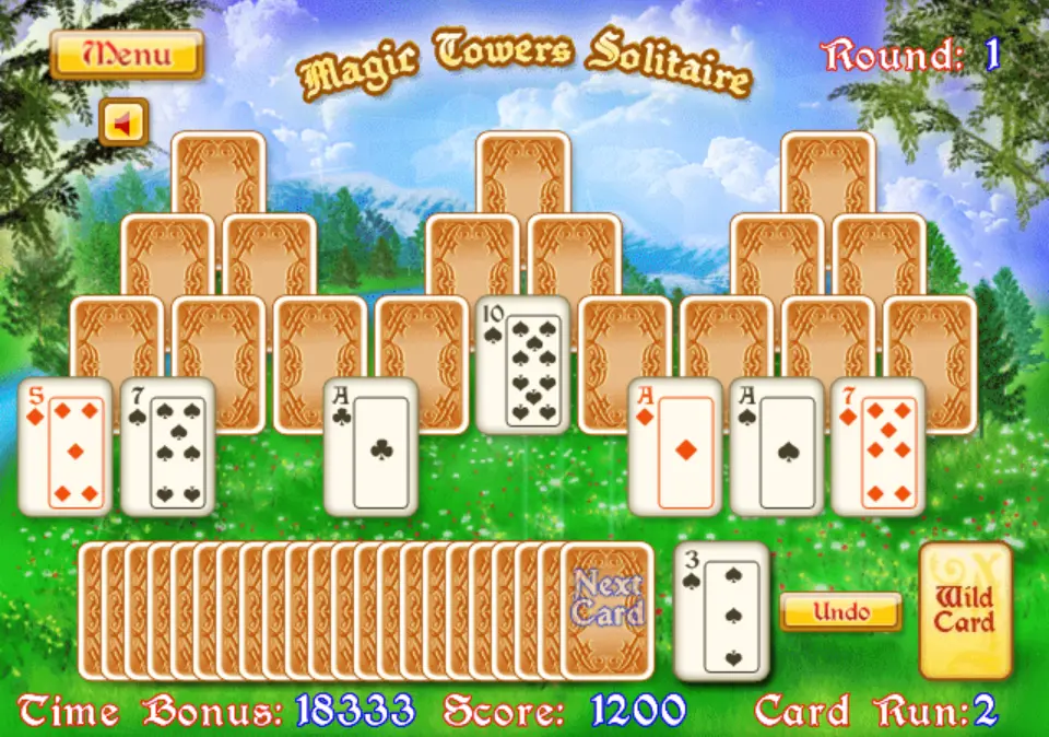 Magic Towers Solitaire