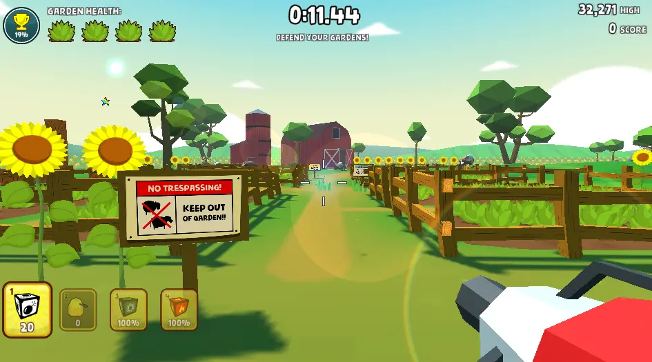 Machine Gun Gardener