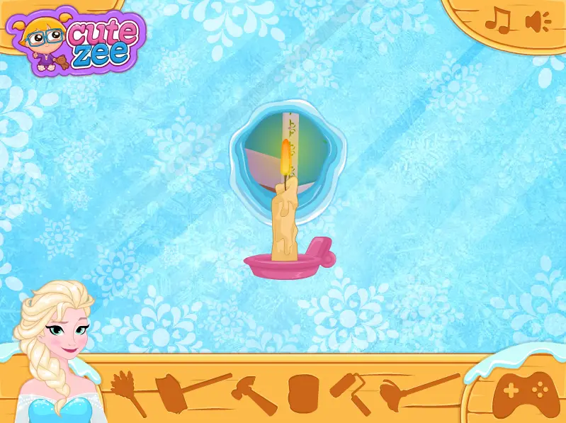 Elsa's Frozen House Makeover