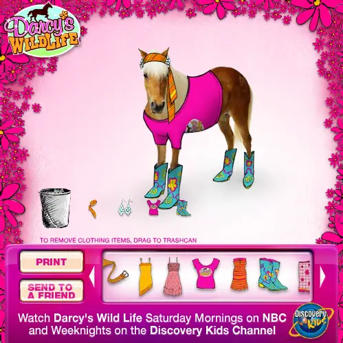 Darcy's Wildlife: Dress a Pet!