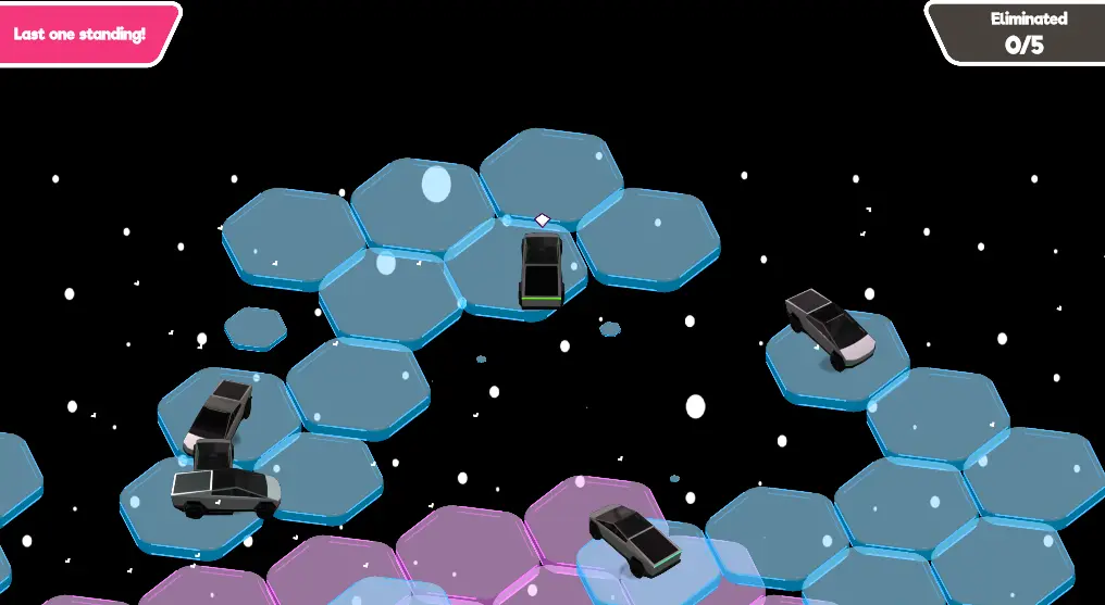 CyberTruck Galactic Fall