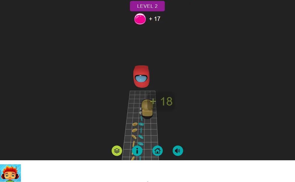 3D Among Us Rush