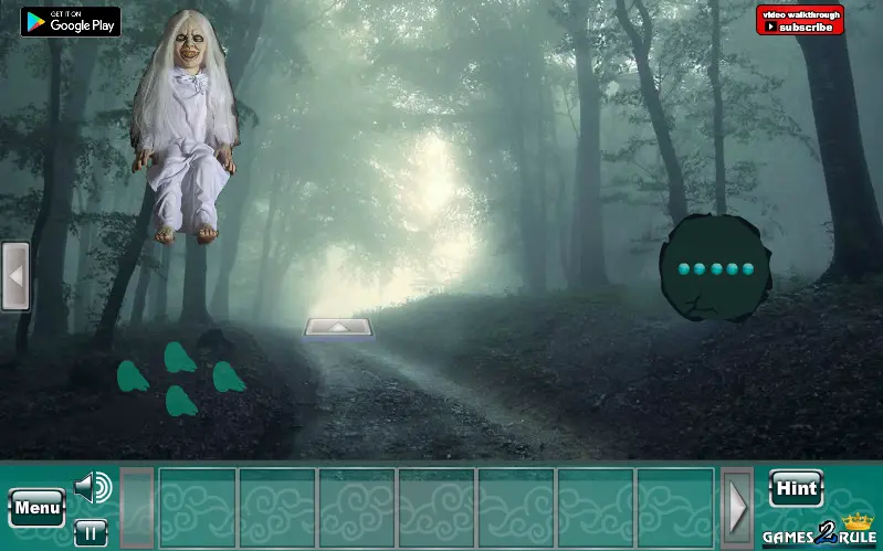 Little Ghost Girl Forest Escape