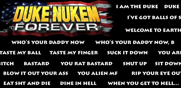 Duke Nukem Forever Soundboard