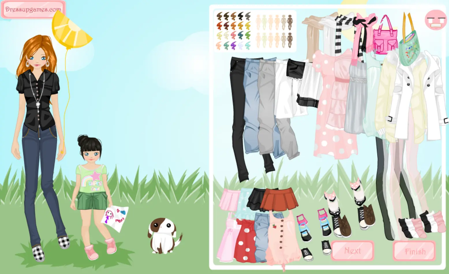 Mother's Day Dress Up Game