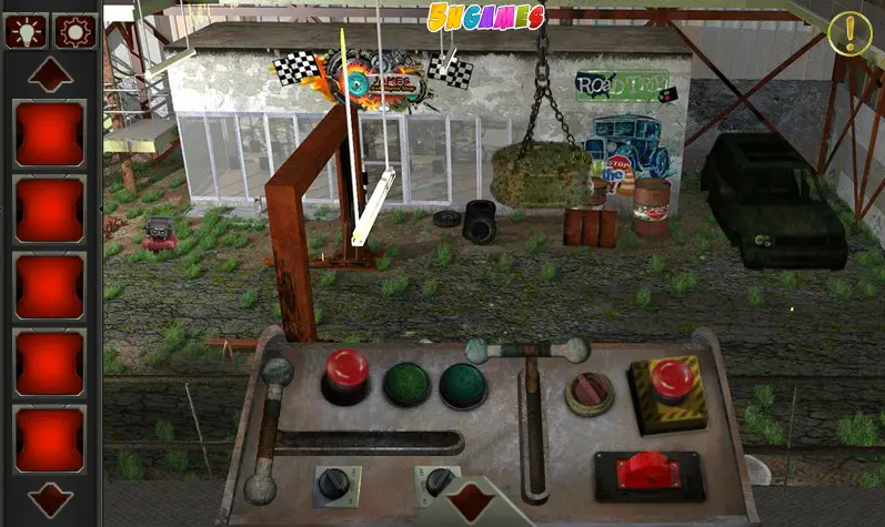 Escape Room Game: Auto Workshop Escape
