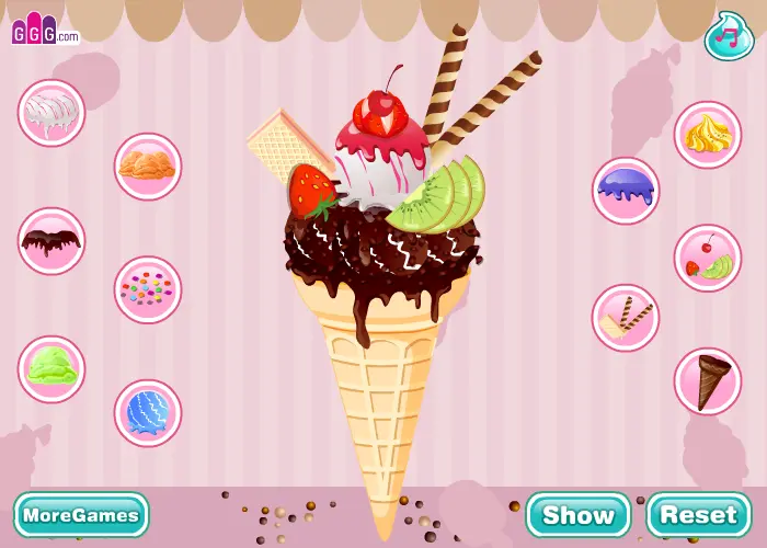 Ice Creams Decoration