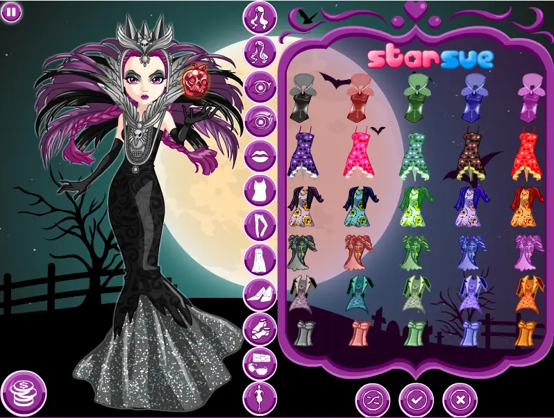 Evil Raven Queen Dress Up