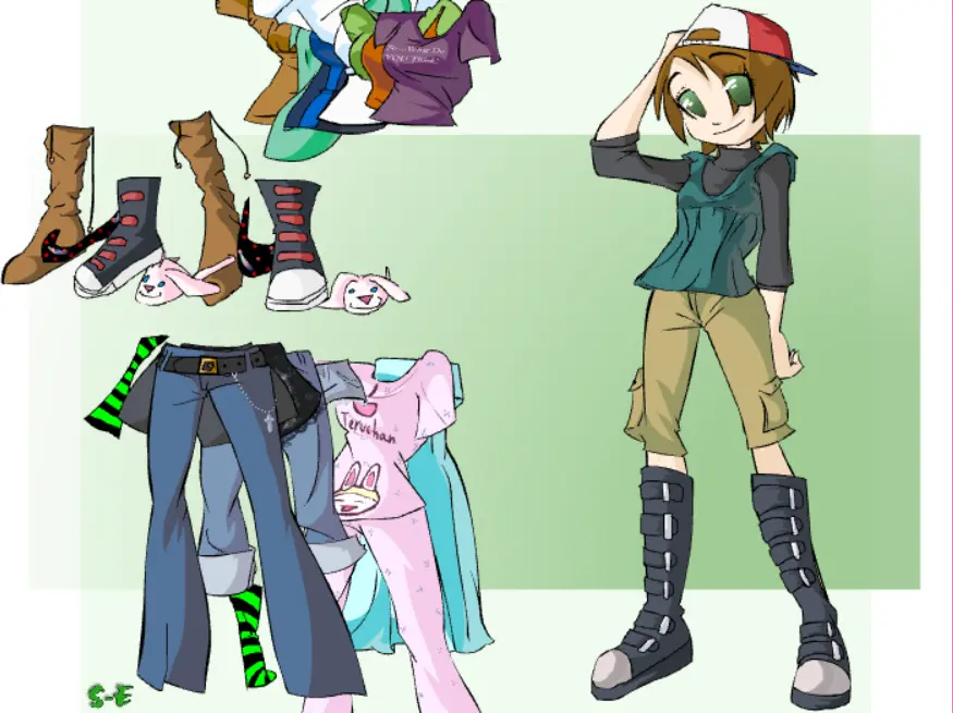 Manga Girl Dress Up