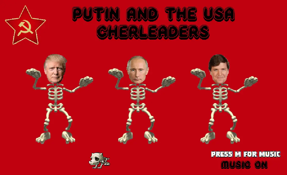 Putin and the USA Cherleaders