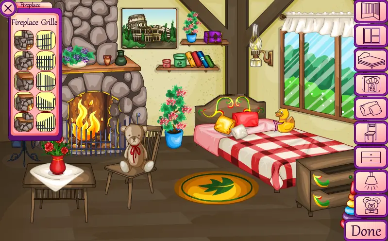 Forest Hut Room Decor