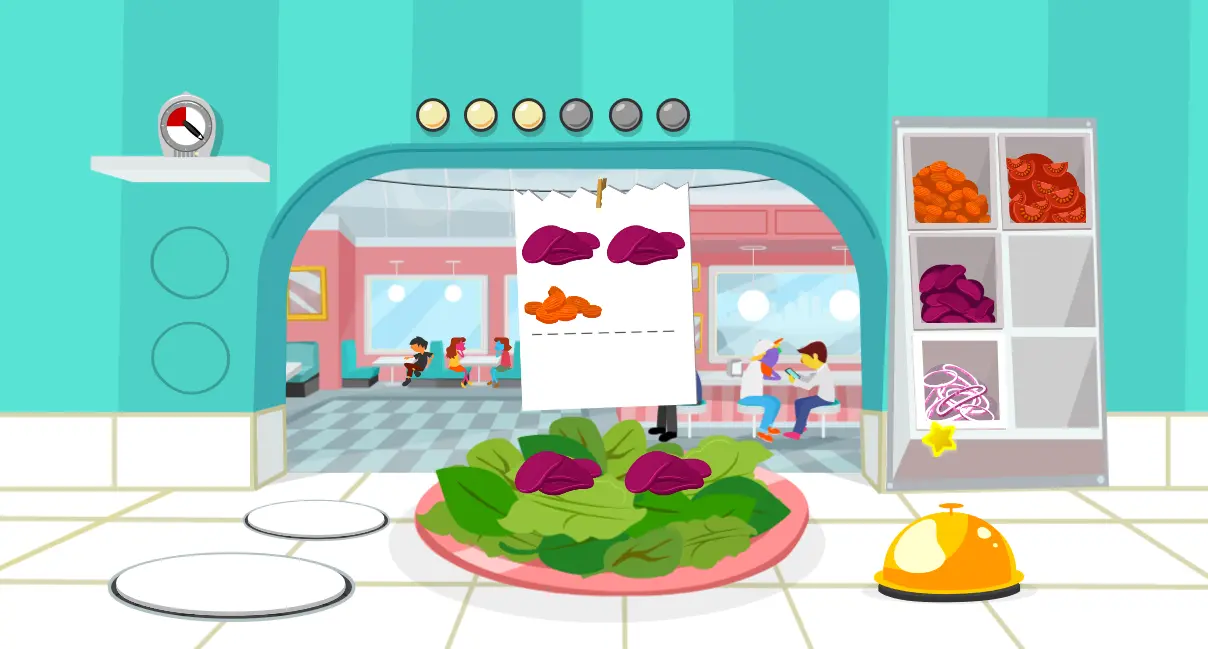 Sesame Street Super Salad Diner