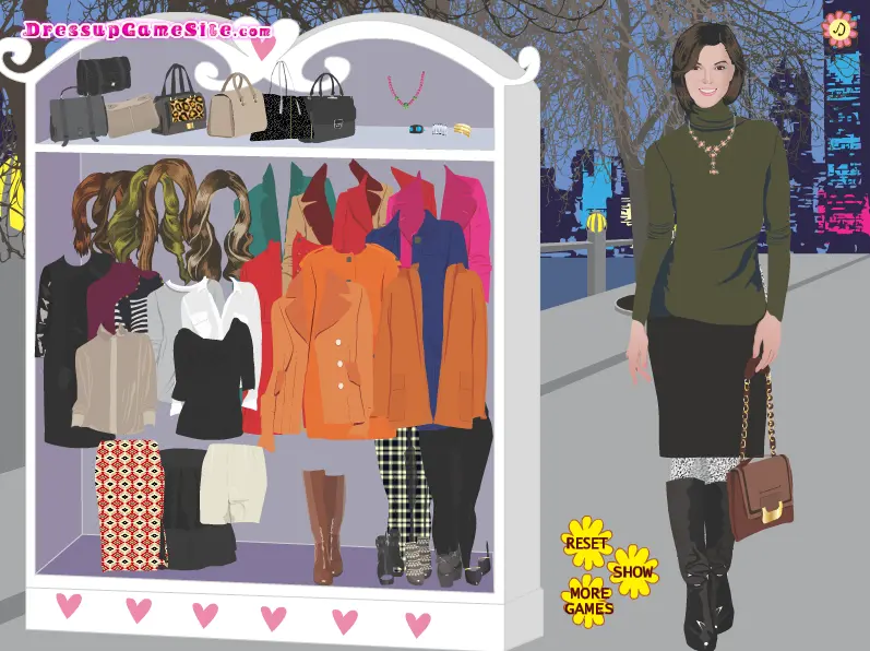 Winter Fashion Primary Colors