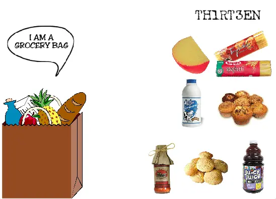 I am a Grocery Bag