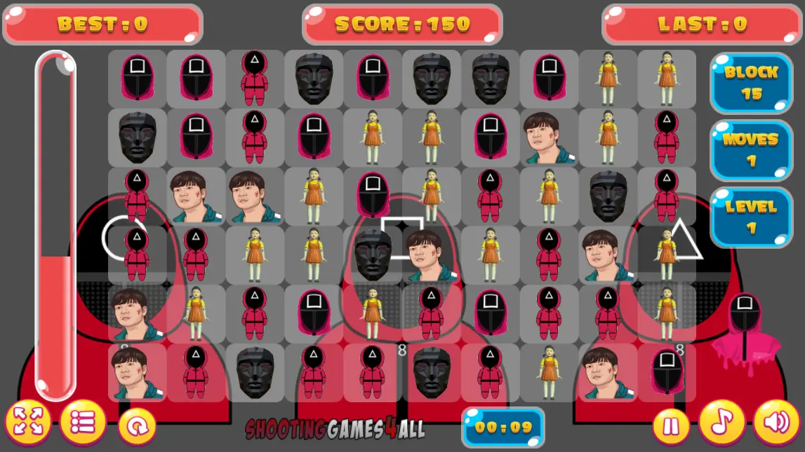 Squid Game Match 3