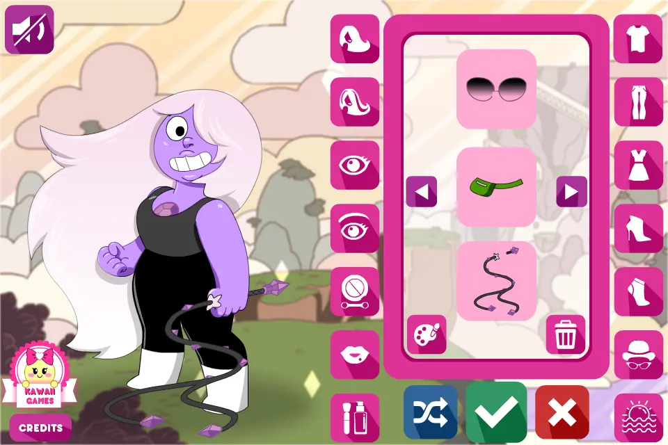 Crystal Gem Amythest Dress-Up