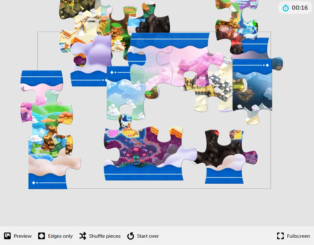 Super Mario Bros. Wonder Jigsaw Puzzle