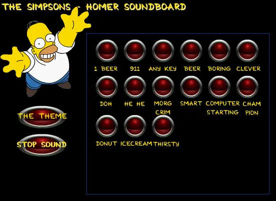 Homer's Soundboard