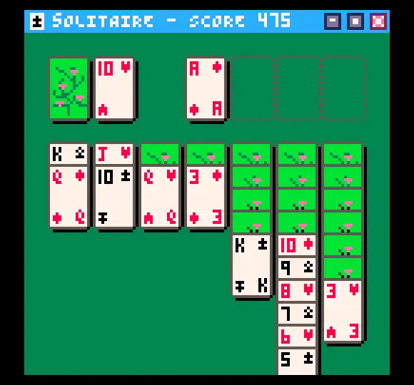 Solitaire (Pico8)