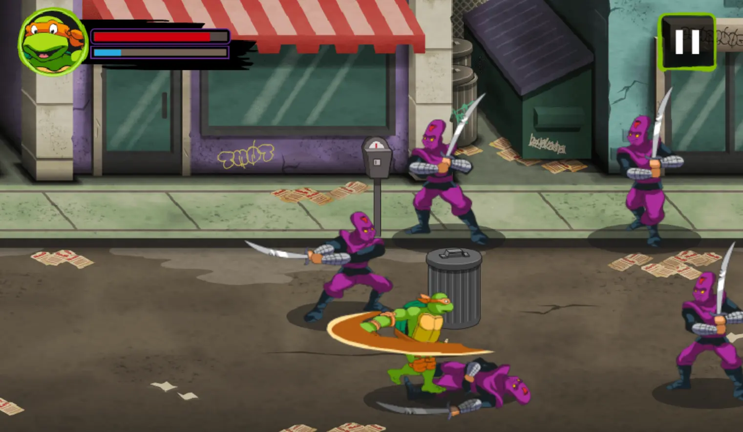 Teenage Mutant Ninja Turtles: Kickin' It Old School
