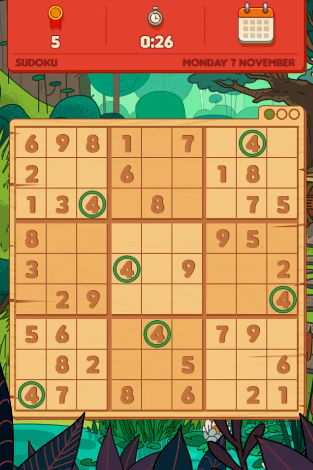Daily Frog Sudoku