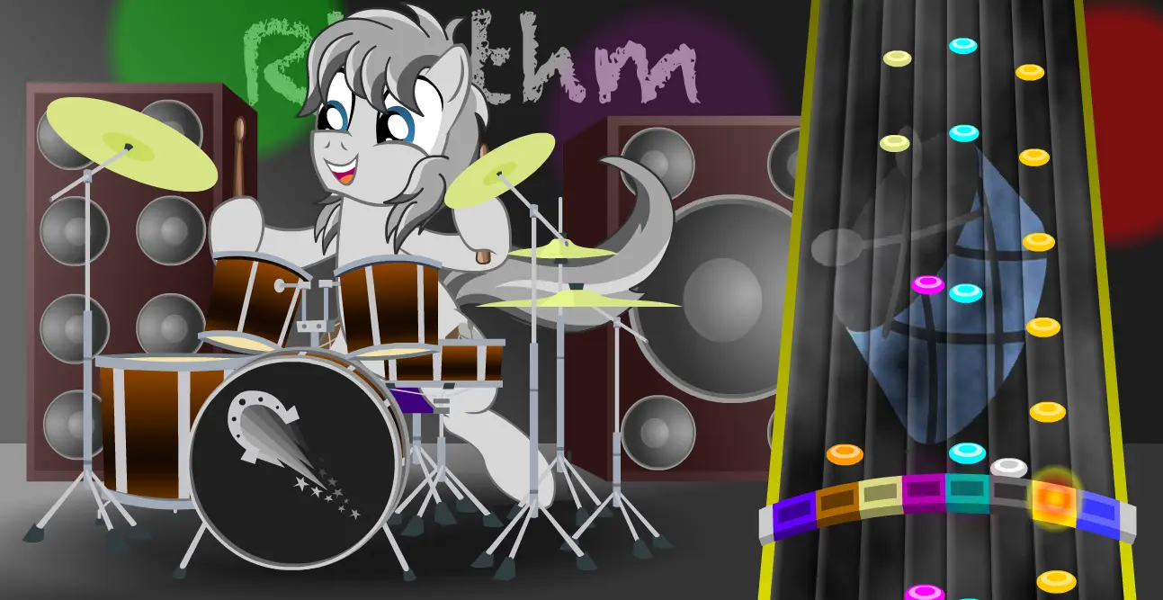 Animated Pony Commission: Rhythm 1