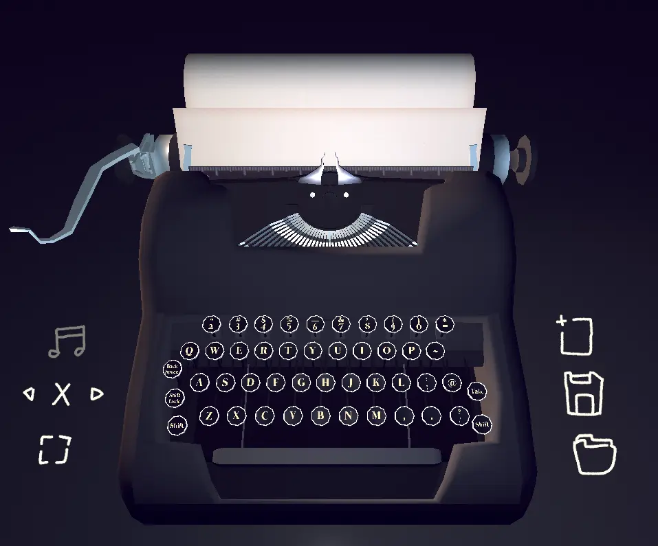Typewriter Simulator