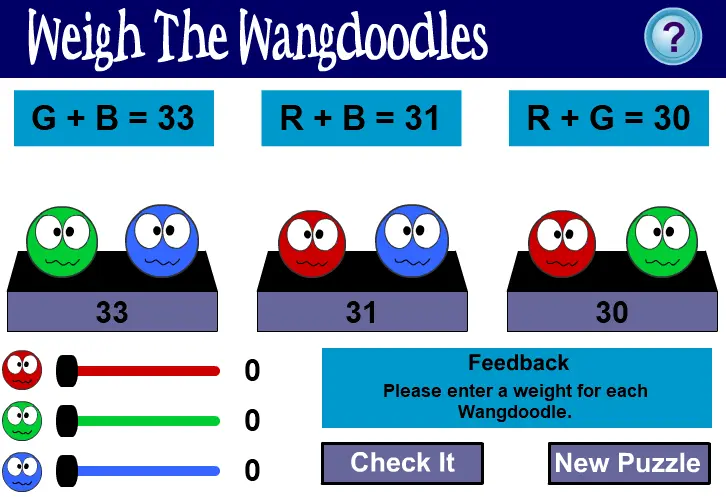 Weigh The Wangdoodles 