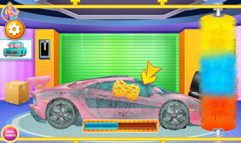 Supercar And Bus Washing Salon