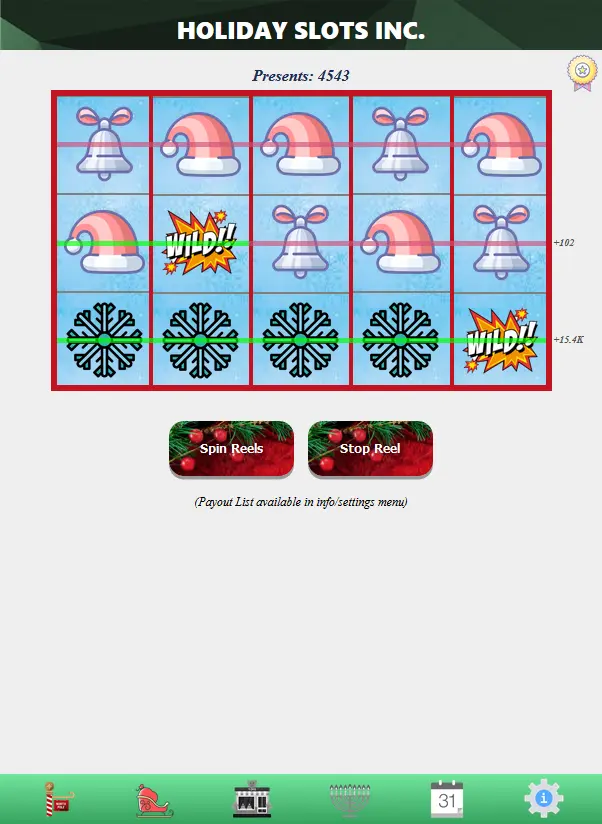 Holiday Slots Inc.