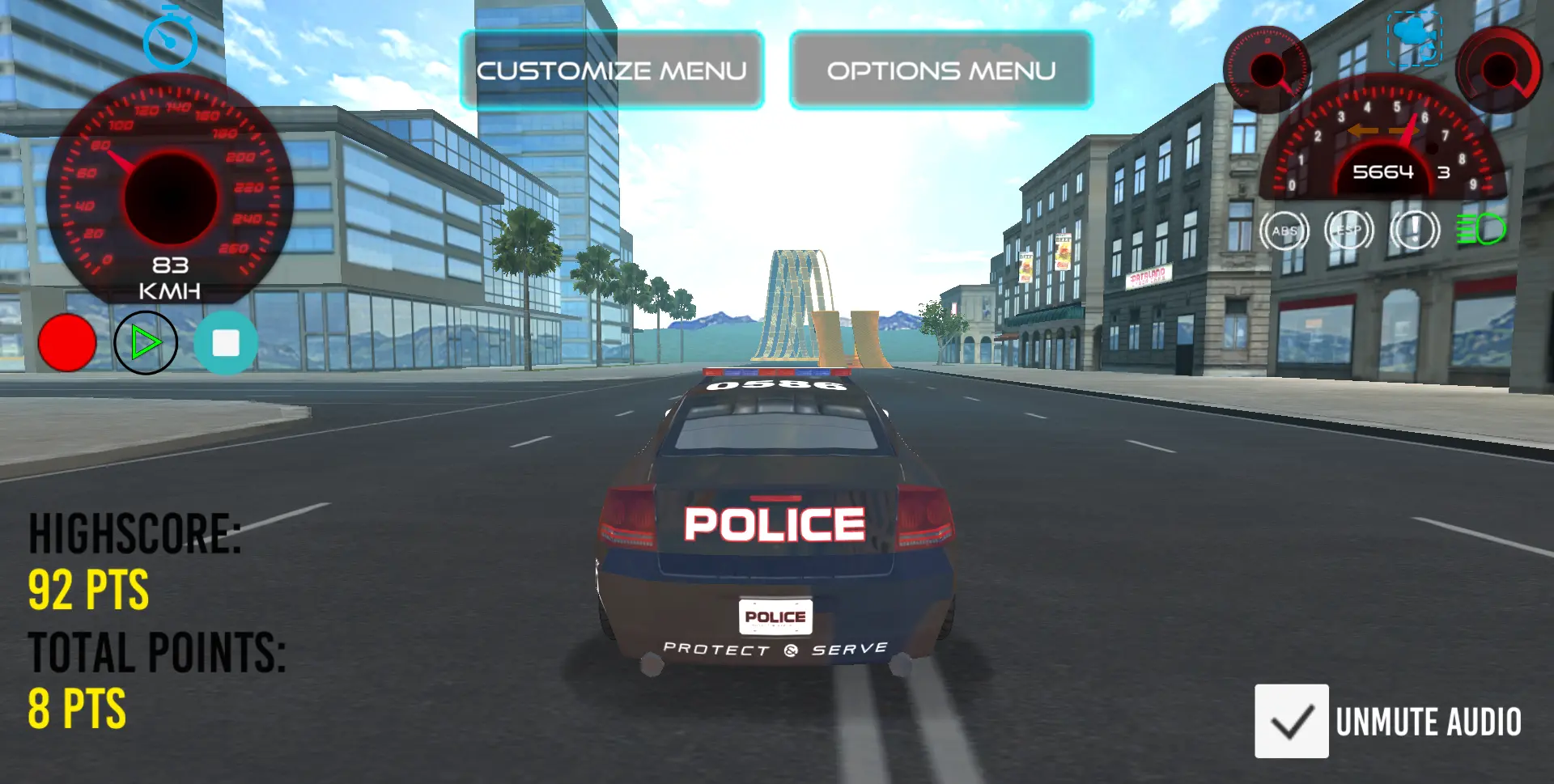 Police Drift & Stunt
